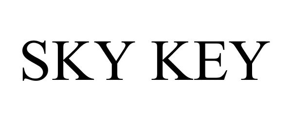 Trademark Logo SKY KEY