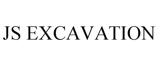 Trademark Logo JS EXCAVATION
