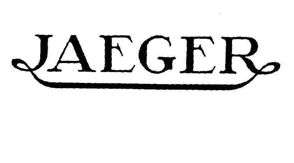 Trademark Logo JAEGER