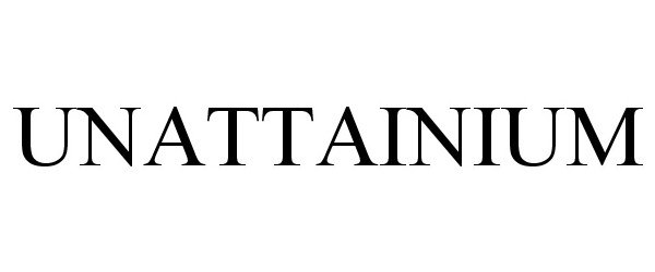 Trademark Logo UNATTAINIUM