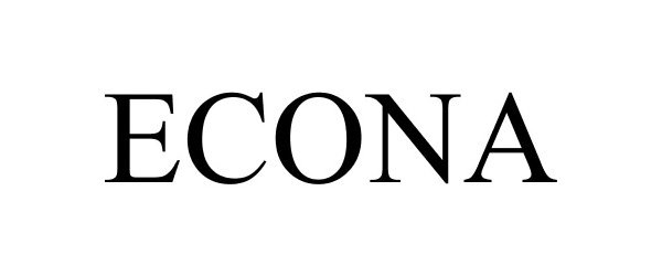 Trademark Logo ECONA