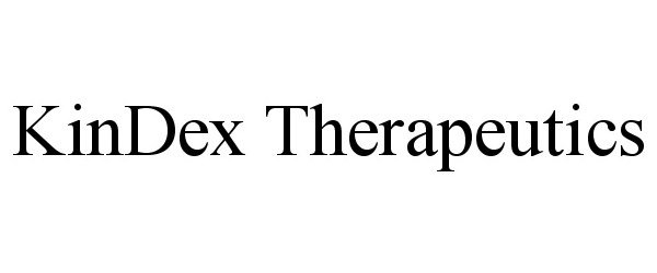 Trademark Logo KINDEX THERAPEUTICS