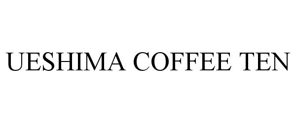  UESHIMA COFFEE TEN