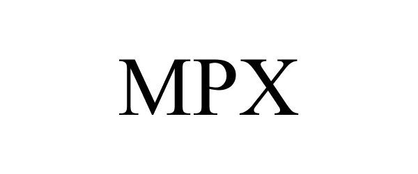 Trademark Logo MPX