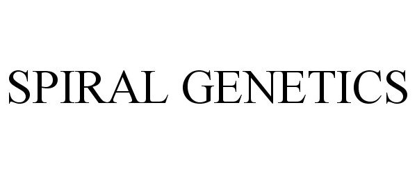  SPIRAL GENETICS