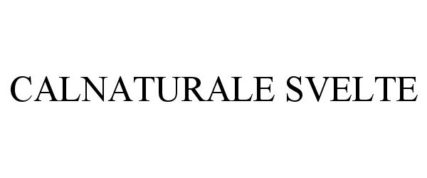 Trademark Logo CALNATURALE SVELTE