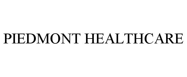 Trademark Logo PIEDMONT HEALTHCARE