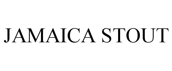 Trademark Logo JAMAICA STOUT