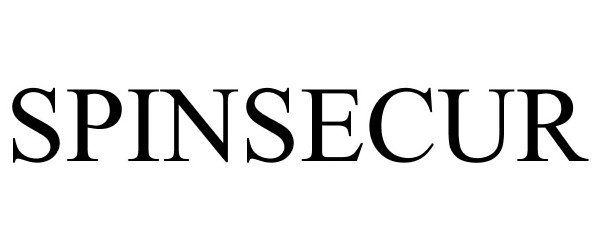 Trademark Logo SPINSECUR