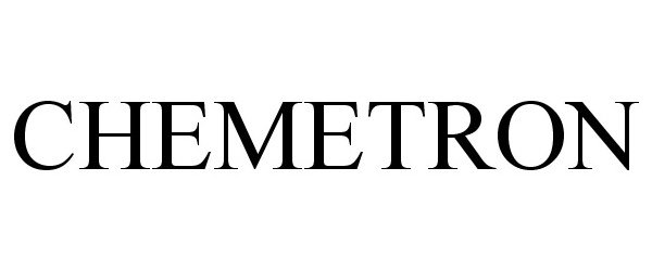 Trademark Logo CHEMETRON