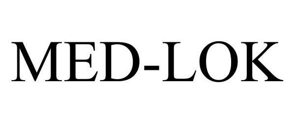 Trademark Logo MEDLOK