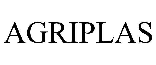 Trademark Logo AGRIPLAS