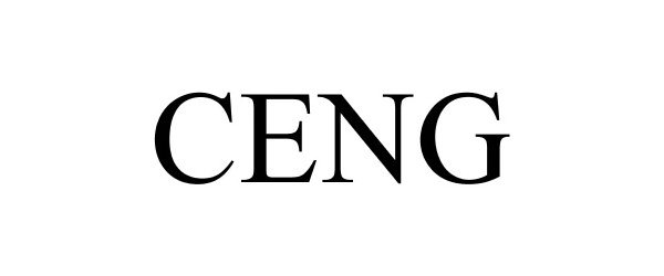 Trademark Logo CENG