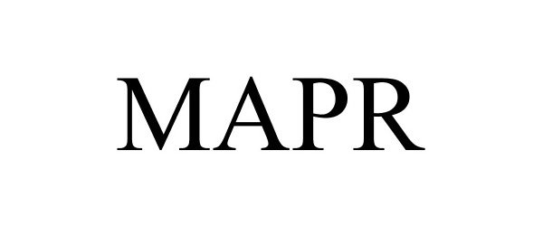 Trademark Logo MAPR