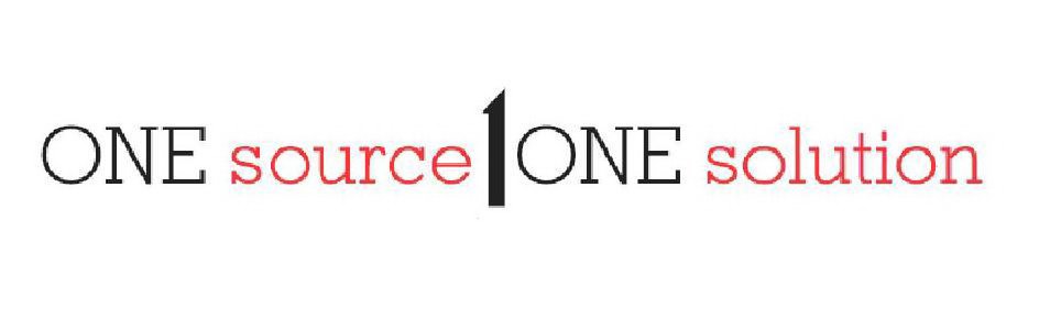  ONE SOURCE 1 ONE SOLUTION