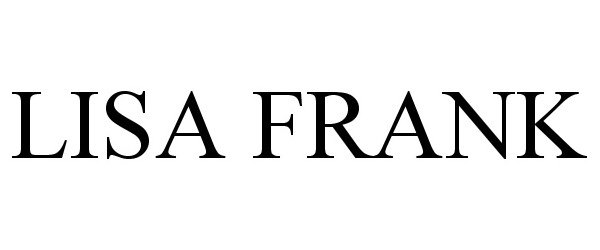 Trademark Logo LISA FRANK
