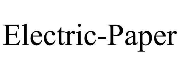  ELECTRIC-PAPER