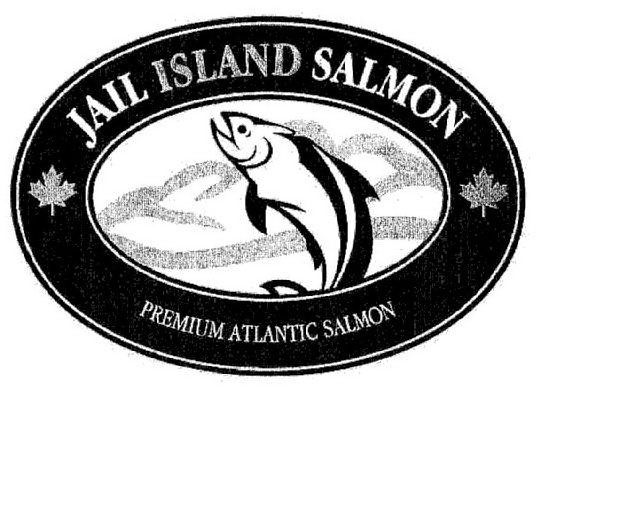Trademark Logo JAIL ISLAND SALMON PREMIUM ATLANTIC SALMON