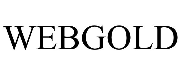 Trademark Logo WEBGOLD