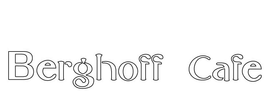 Trademark Logo BERGHOFF CAFE