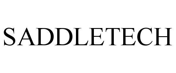 Trademark Logo SADDLETECH