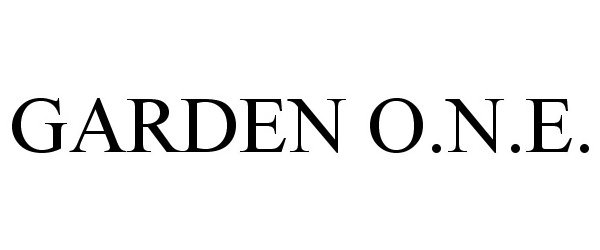 Trademark Logo GARDEN O.N.E.