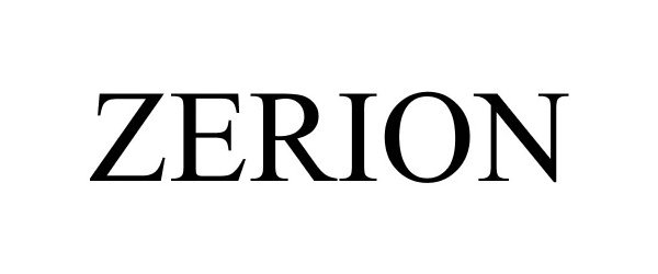 Trademark Logo ZERION
