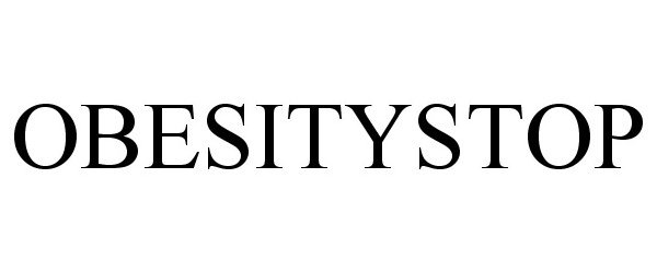 Trademark Logo OBESITYSTOP