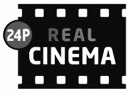Trademark Logo 24P REAL CINEMA