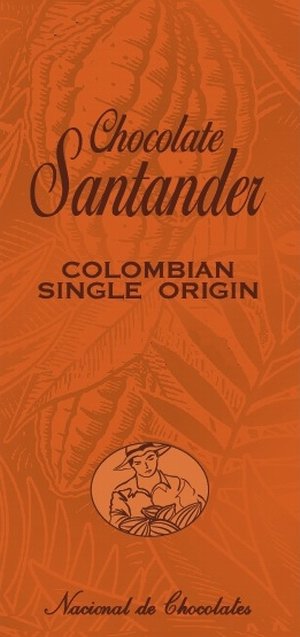 CHOCOLATE SANTANDER COLOMBIAN SINGLE ORIGIN NACIONAL DE CHOCOLATES