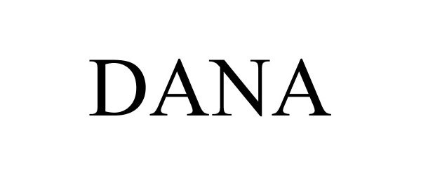 Trademark Logo DANA