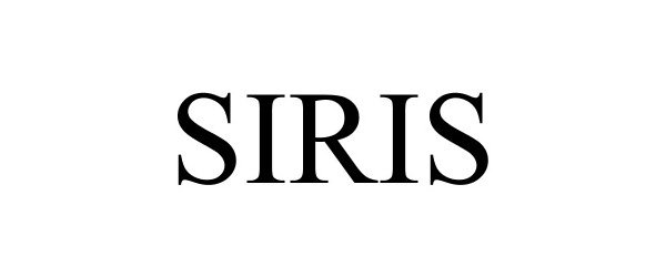 Trademark Logo SIRIS