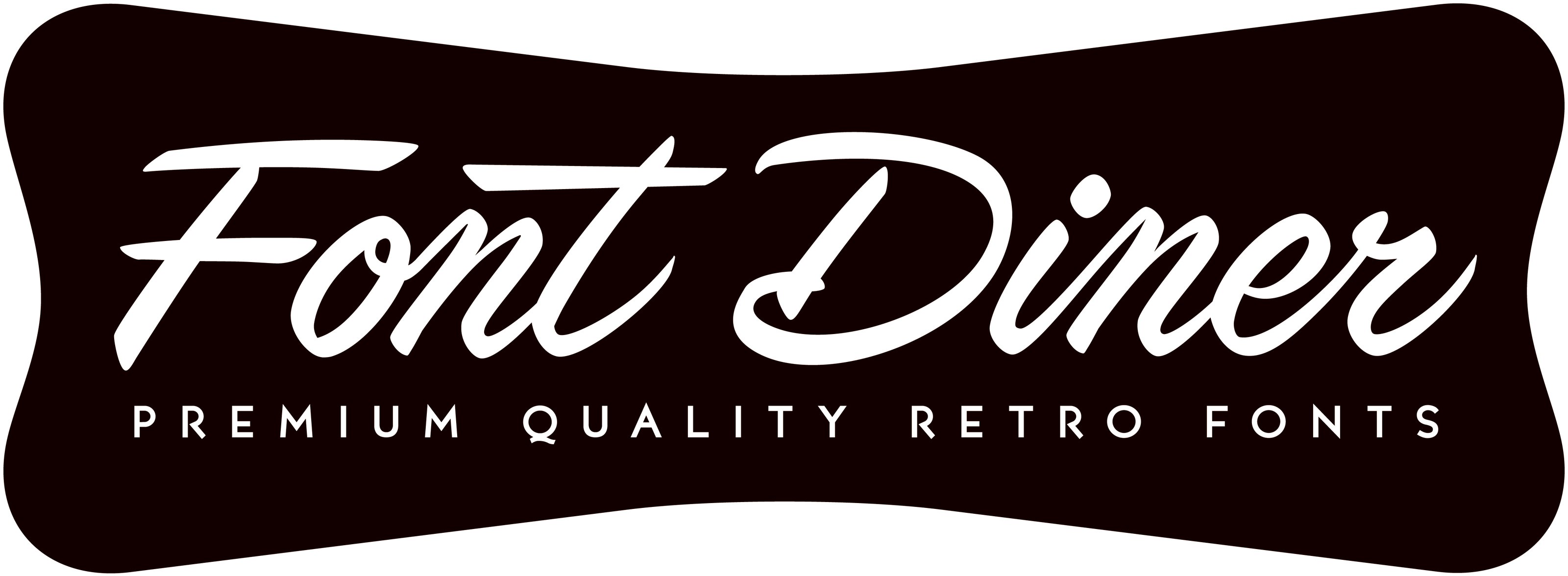 Trademark Logo FONT DINER PREMIUM QUALITY RETRO FONTS