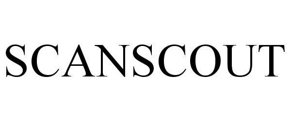 Trademark Logo SCANSCOUT