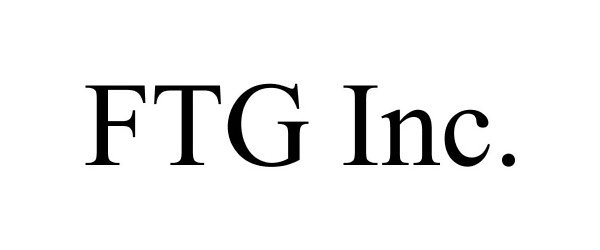Trademark Logo FTG INC.