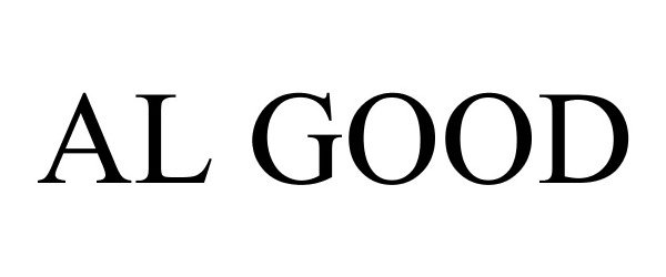 Trademark Logo AL GOOD