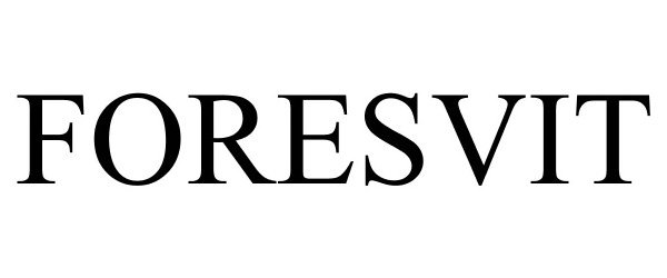 Trademark Logo FORESVIT