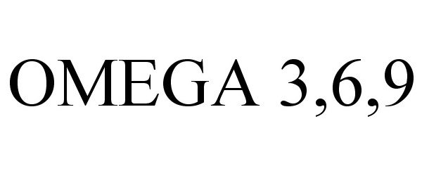 Trademark Logo OMEGA 3,6,9