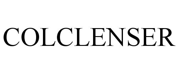 Trademark Logo COLCLENSER