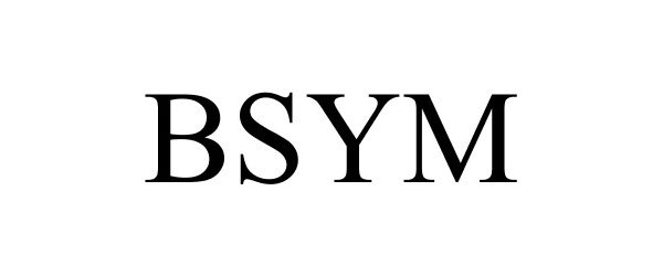 Trademark Logo BSYM