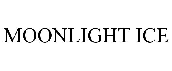 Trademark Logo MOONLIGHT ICE