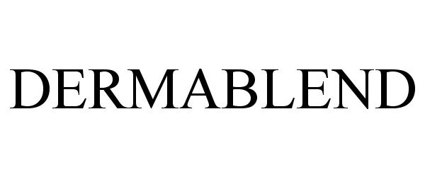 Trademark Logo DERMABLEND