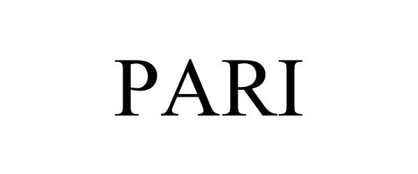 Trademark Logo PARI