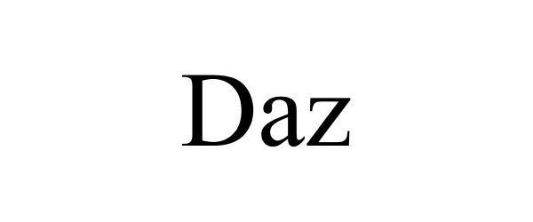 Trademark Logo DAZ