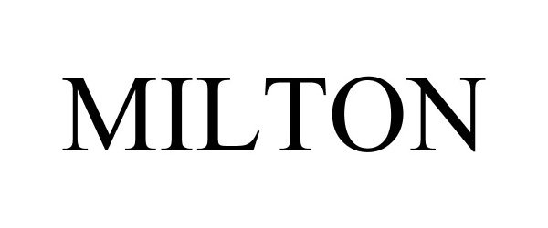 Trademark Logo MILTON