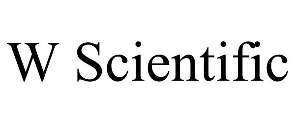 Trademark Logo W SCIENTIFIC