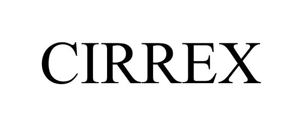 Trademark Logo CIRREX
