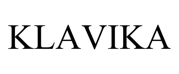 Trademark Logo KLAVIKA