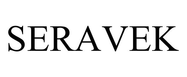 Trademark Logo SERAVEK