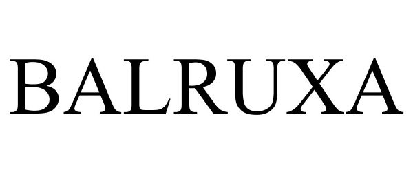 Trademark Logo BALRUXA